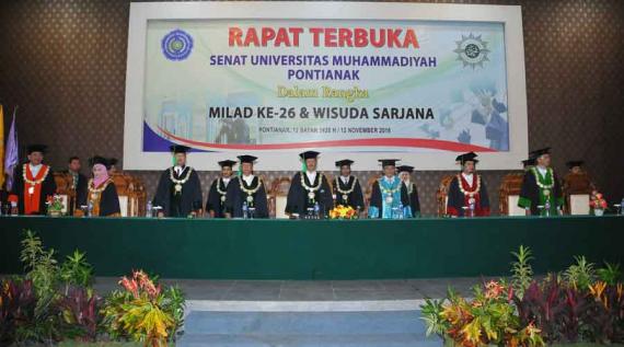 SABTU (12/11) Universitas Muhammadiyah (UM) Pontianak memperingati Milad ke-26 sekaligus Wisuda Sarjana yang dilaksanakan di Auditorium UM Pontianak Jl. Ahmad Yani. Hadir pada acara tersebut…