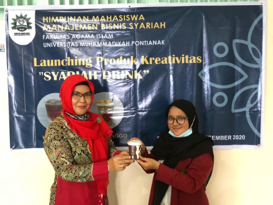 LAUNCHING PRODUK KREATIVITAS  “SYARIAH DRINK”Launching  produk kreatifitas Mahasiswa  Program Studi Manajemen Bisnis Syariah Fakultas Agama Islam Universitas  Muhammadiyah Pontianak yang…